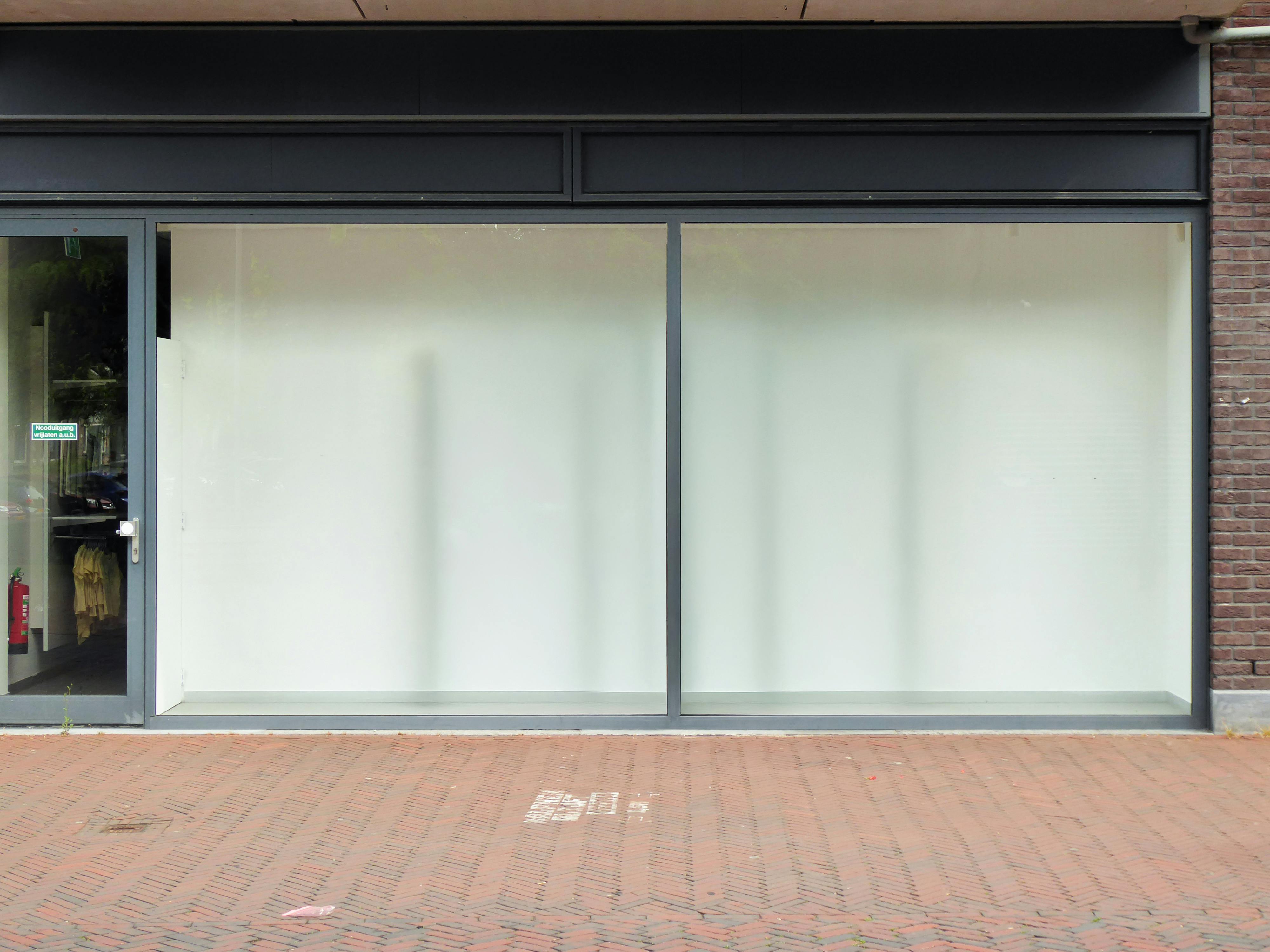Commercial storefront window cleaning in Lincoln, NE